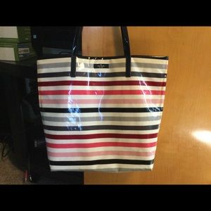 Kate Spade Striped large Daycation tote